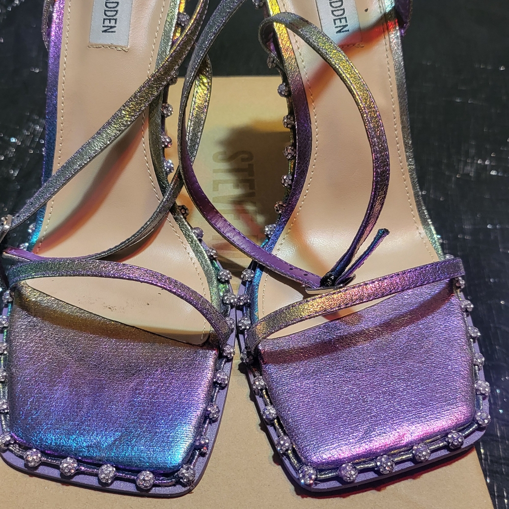 Steve Madden Multicolor Strappy Heels